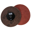 Shark Industries 3" Cloth Backed Grinding Discs 120 Grit A/O Rolock - 25 Pk 43229